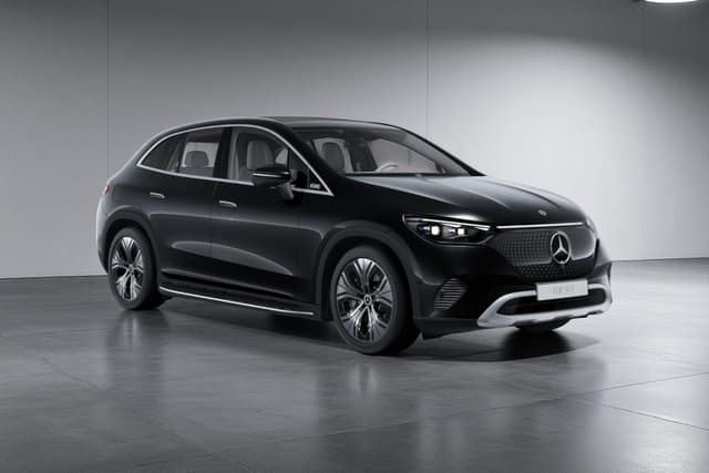Mercedes Benz Eqe Suv Obsidian Black Color Image